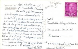 B56096 Madrid Panoramic view  spain