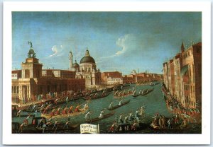 M-57887 The regatta of women in the Grand Canal By Gabriel Bella Venice Italy