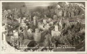 Israel - Nazereth - Scale Model c1920s Real Photo Postcard #4