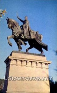 Statue of St. Louis, Forest Park in St. Louis, Missouri