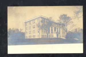 RPPC CARTHAGE MISSOURI MO. HIGH SCHOOL BUILDING VINTAGE REAL PHOTO POSTCARD
