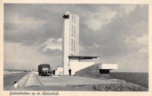 BR57186 Gedenkteeken op de truck Alsluitdijk friesland   Netherlands