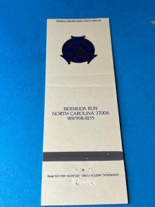 Vintage Matchbook Cover Bermuda Run Country Club North Carolina MB170