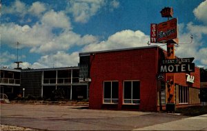 Nebraska Lincoln The Great Plains Motel 1966