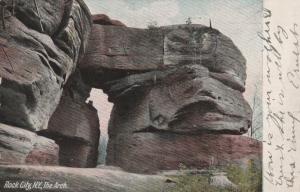 Under the Arch - Rock City Park, Olean NY, New York - pm 1910 - DB