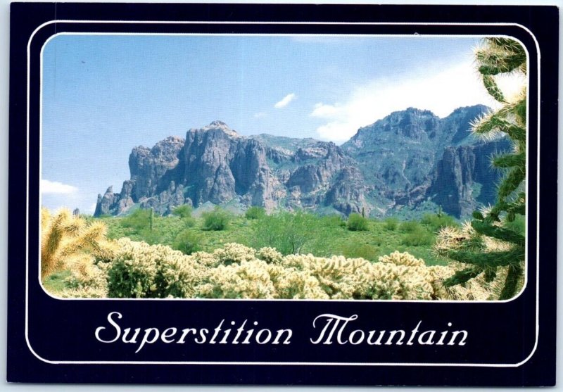 Postcard - Superstition Mountain - Arizona