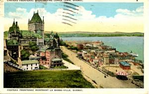 Canada - Quebec, Quebec City. Chateau Frontenac