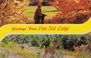 New York Greetings From Pine Nut Lodge
