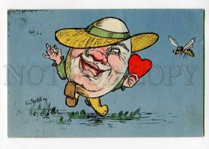 270202 RECKLING EASTER dressed EGG Russian 1910 y RPPC Tiflis