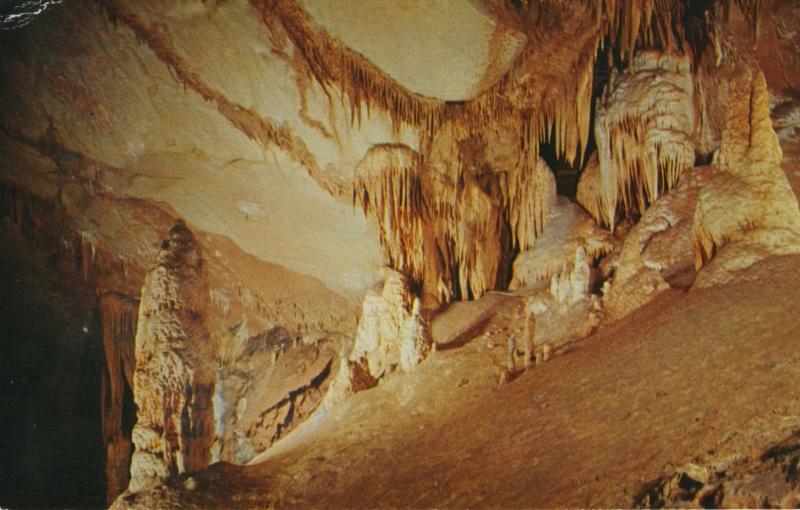 Tuckaleechee Caverns Townsend TN Tenn Fairyland In The Big Room Postcard D15