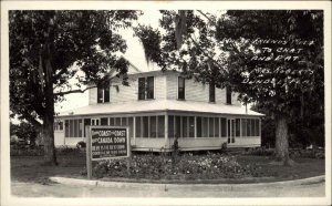 Dundee FL Restaurant c1940 Real Photo Postcard