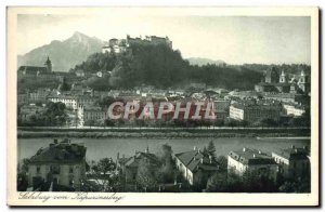 Postcard Old Salzburg vom Kapuzinerberg