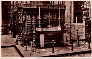 England London Westminsster Abbey Henmry VII's Tomb and The Altar Tucks ...