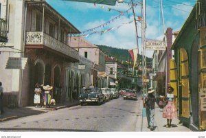 Street Scene , CHARLOTTE AMALIE , St Thomas , Virgin Islands , 50-60s