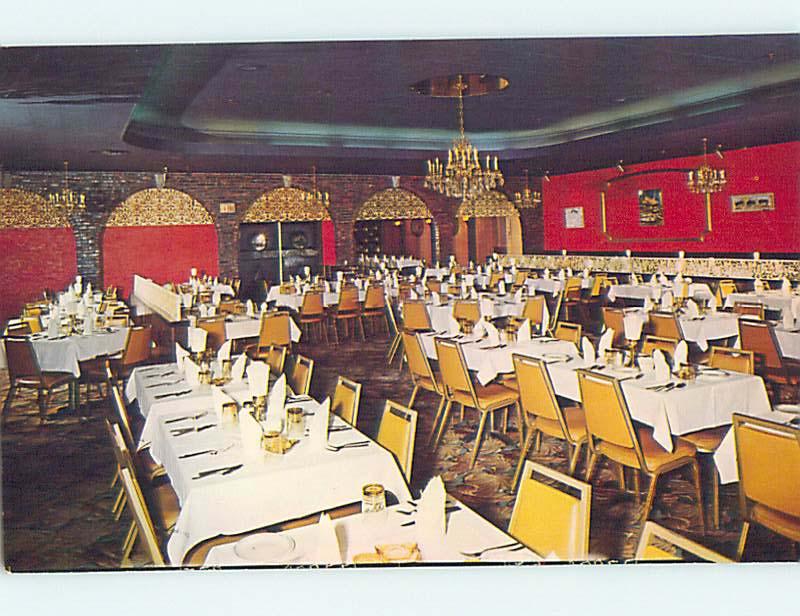 Unused Pre-1980 STECKINO LOUNGE RESTAURANT Lewiston Maine ME hs4786@