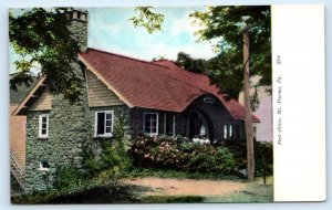 MT. POCONO, Pennsylvania PA ~ POST OFFICE c1910s Monroe County Postcard
