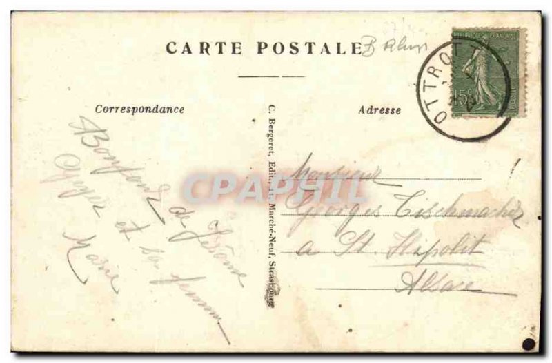 Old Postcard Mont Sainte Odile