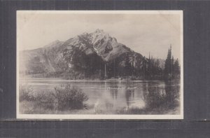 CANADA, BANFF, ALBERTA, CASCADE MOUNTAIN, 1923 ppc.,unused.