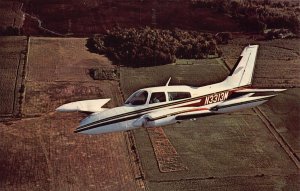 J78/ Airplane Aviation Vintage Chrome Postcard Cessna 310     421