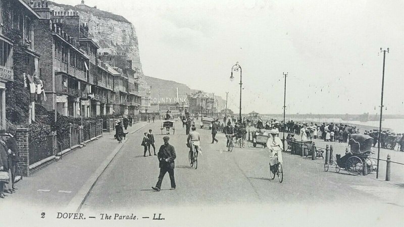 Antique Postcard Dover The Parade  County Rink C1910 Unposted