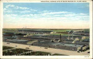 Flint Michigan MI Buick Motor Co Factory c1920s-30s Postcard