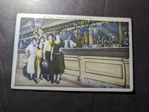 Mint Mexico Postcard Wine Women and Song Tijuana