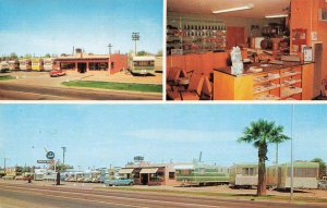 Phoenix AZ Ranch Trailer Sales Multi-View Postcard