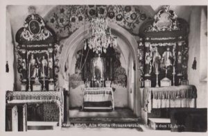 Maria Worth Alter Alte Kirche Austria Real Photo Postcard