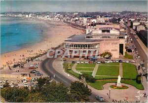 Postcard Modern Brittany Saint Malo in color (I and V) Casino Overlooking the...