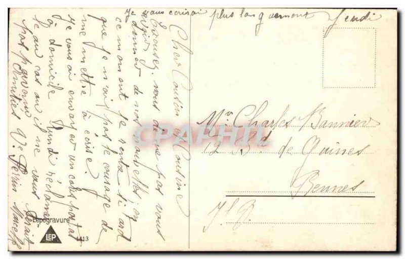 Old Postcard Fantasy Landscape