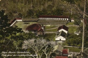 PC CPA ANGOLA / PORTUGAL, ROCA MONTES HERMINIOS, VINTAGE POSTCARD (b13296)