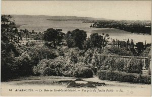 CPA AVRANCHES - La Baie du MONT-St-MICHEL - Vue du jardin des Plantes (149236)