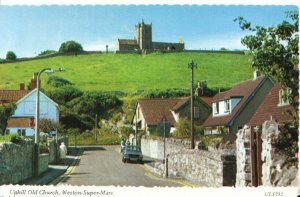 Somerset Postcard - Uphill Old Church - Weston-super-Mare - Somerset - Ref 8136A