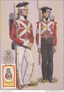 Military Uniforms 98th Regiment Of Foot Private and Sargeant Undress Uniform ...