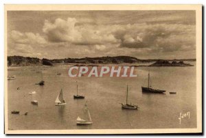 Old Postcard Dinard Rance estuary