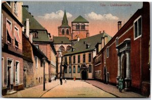 Postcard Germany Trier Liebfrauenstra�e