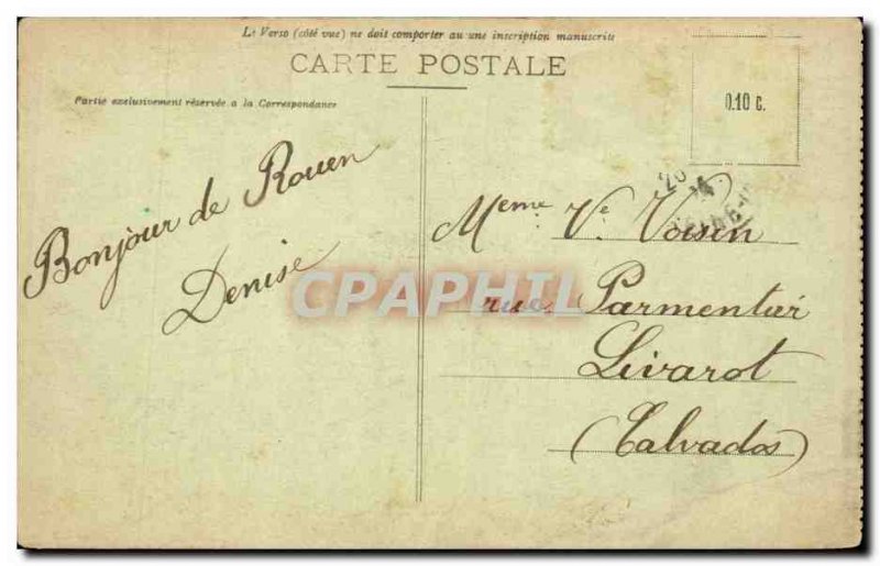 Old Postcard Rouen Transporter Bridge