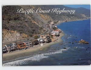 Postcard Pacific Coast Highway, California, USA