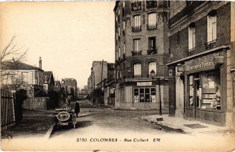 CPA Colombes Rue Colbert (1314239)