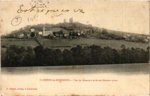 CPA St-SIMEON-de-BRESSIEUX - Vue de BRESSIEUX (489795)