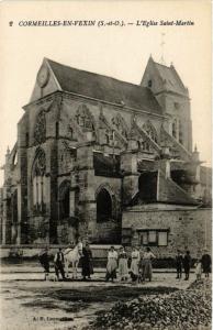 CPA  Cormeilles-en-Vexin(S.-et-O.) -L'Eglise Saint-Martin    (290773)