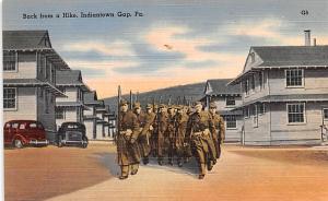 Back from a Hike, Indiantown Gap, PA World War II, WW II Military Unused 