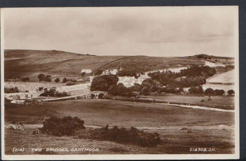 Devon Postcard - Two Bridges, Dartmoor   RS7923