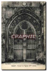 Postcard From Old Thury Portal & # 39Eglise