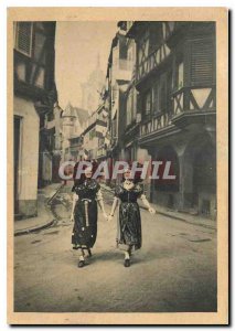 Modern Postcard Colmar February 1945 Folklore