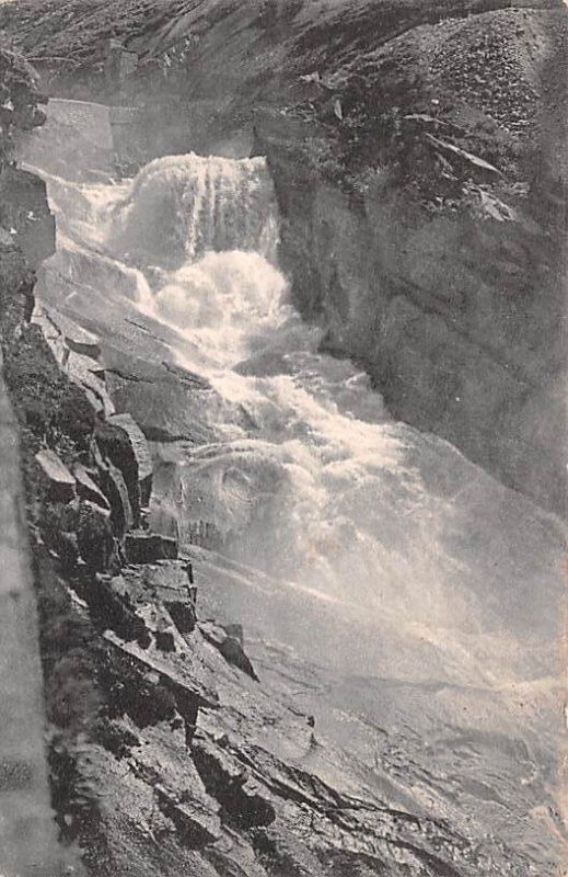 Gotthardbahn Reussfall in der Schollenen Switzerland Unused 