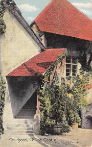 uk21816 courtyard chilton castle switzerland