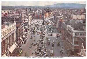 O'Connell Street from Nelson's Pillar Dublin Ireland 1957 