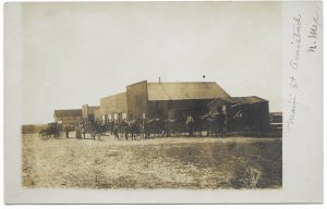 US New Mexico. Main St., Amistad.  old 1860's Mint Card.