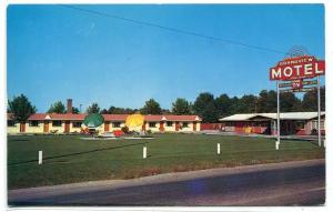 Grandview Motel Highway 20 30 Boise Idaho 1965c postcard